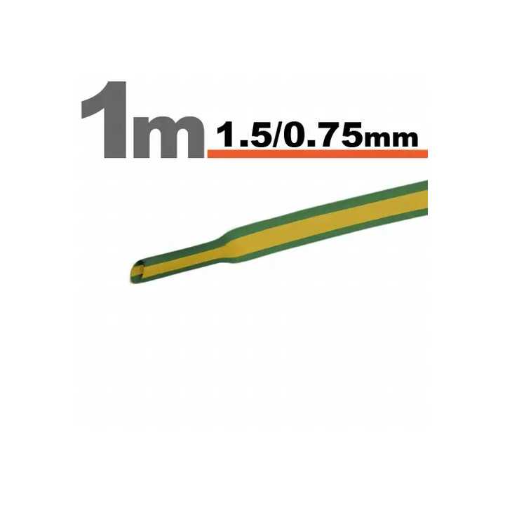 Tub termocontractant galben/verde 1 /0.5 mm 1m lungime