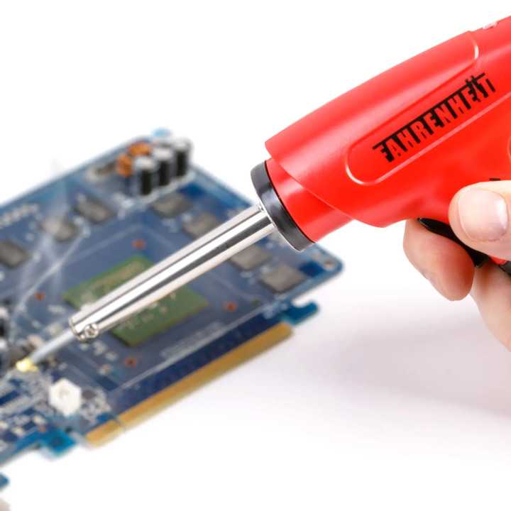 Pistol de lipit Fahrenheit 28091B 230V 30 /60W + Stand metalic