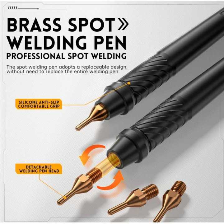 Aparat de sudura in puncte 0.1-0.25mm portabil cu acumulator afisaj digital FRNISI SWM-10