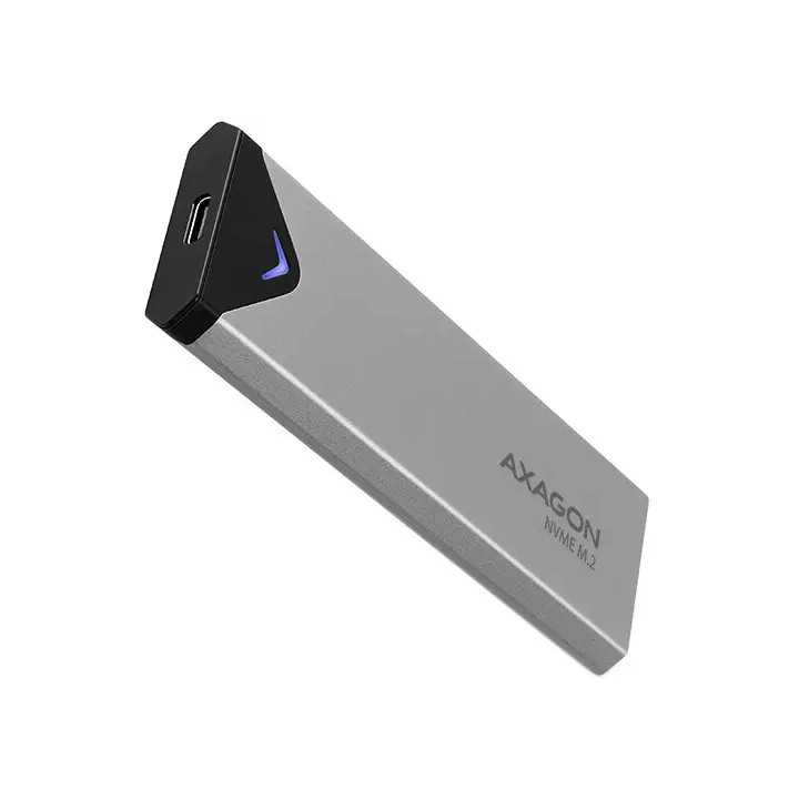 Adaptor Extern AXAGON EEM2-UG2 USB-C 3.1 Gen 2 M.2 NVMe SSD Suport SSD 42-80mm