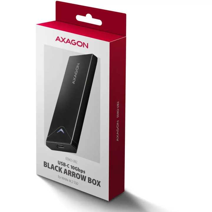 Adaptor SSD AXAGON EEM2-UB2 USB-C M.2 NVMe ARROW