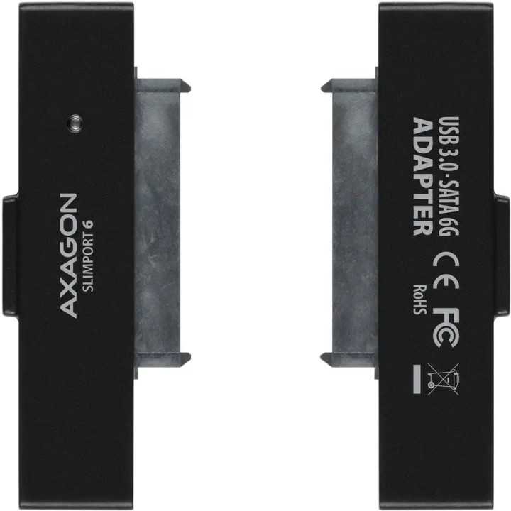 Rack Extern AXAGON ADSA-1S6 USB 3.0 SATA 6G UASP HDD Adaptor Extern 2.5" negru
