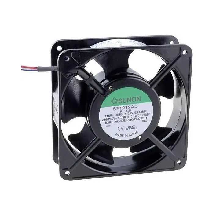 Ventilator AC axial 115/230VAC 120x120x38mm 195m3/h SUNON SF1212AD.BL.GN SF1212AD