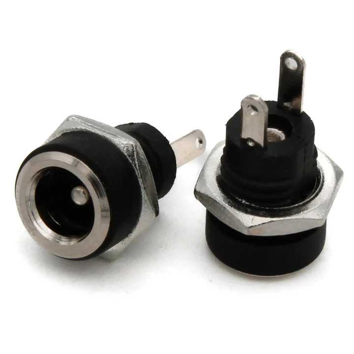 Conector alimentare 2A 30VDC soclu mama 5.5x2.1mm lipire pe panou LUMBERG 1614-23