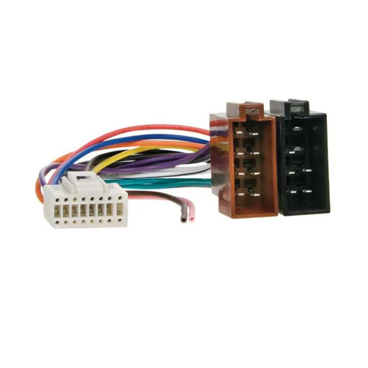 Cablu adaptor auto 4CarMedia ZRS-44 conector ISO - Alpine 16pini 7513 /7514 /7515 /7515 R /7517 /7521 /7521 R /7806 /7807 /7807 