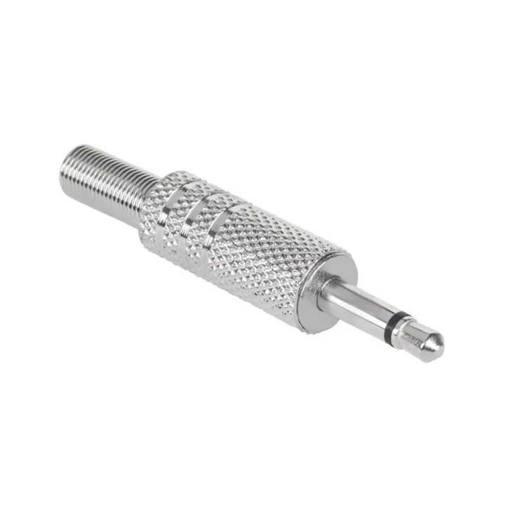 Mufa Jack 3.5 mm mono tata metal Goobay