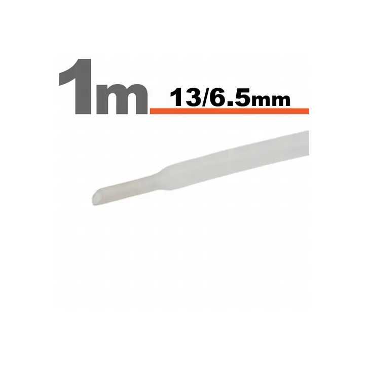 Tub termocontractibil transparent 13mm/ 6.5mm 1m 11024T-1