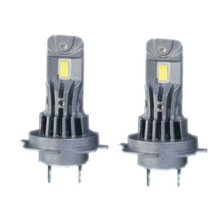 Set 2 becuri auto LED H7 28W 6000-7000K 2800lm Off Road Carguard H7-LED-2