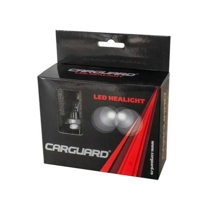 Set 2 becuri auto LED H7 28W 6000-7000K 2800lm Off Road Carguard H7-LED-2