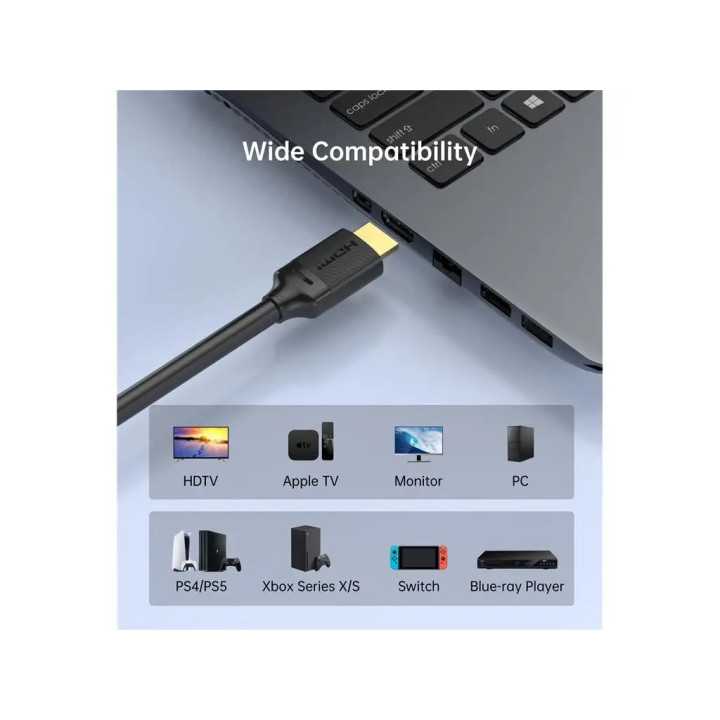Cablu HDMI - HDMI Choetech XHH-TP20 2m 8K60Hz 4K144Hz 2K165Hz