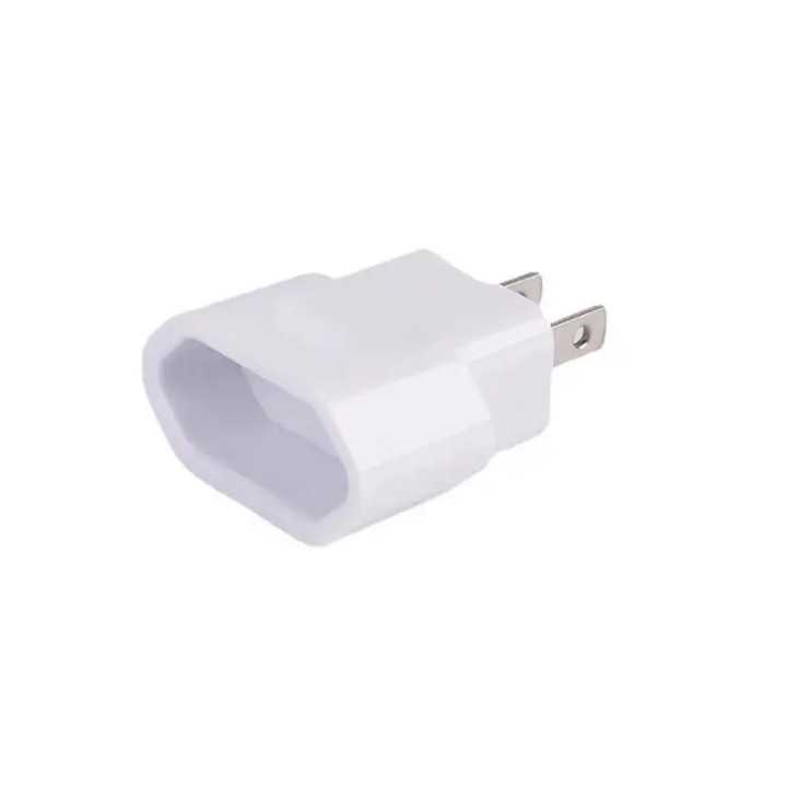 Adaptor calatorie CEE 7/16 Schuko mama - priza SUA /Japonia 2 pin 10A 2500W alb