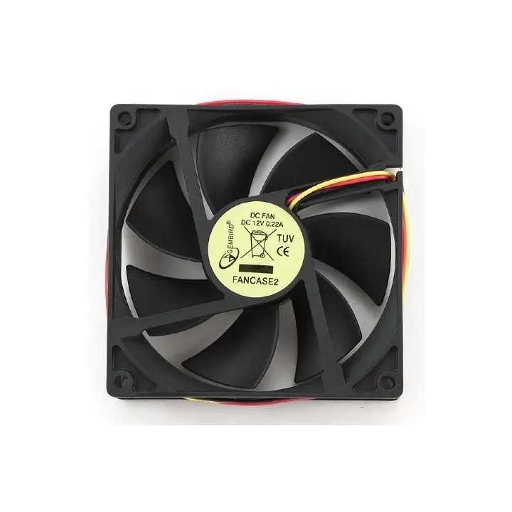 Ventilator pentru carcasa PC 90x90x25 mm 12V 0.22A Gembird FANCASE2