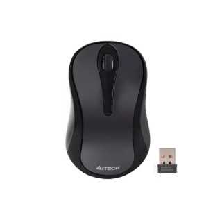 Mouse A4tech G3-280N (Glossy Grey) PC /Notebook wireless 2.4GHz optic 1000dpi butoane /scroll 3/1 gri