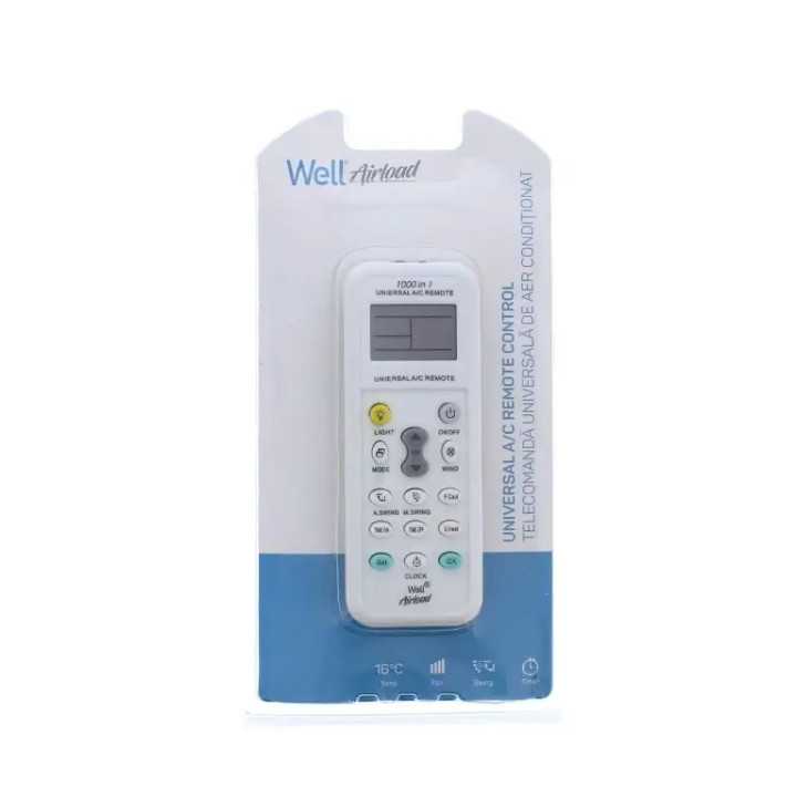 Telecomanda universala pentru aparate de aer conditionat Well RC-AC-AIRLOAD-WL