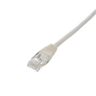 Cablu de retea UTP Well cat5e patch cord RJ45 0.5m alb UTP-0008-0.5WE-WL