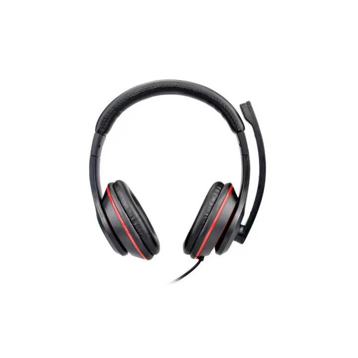 Casti PC over-ear Well cu microfon USB HEADSET-S02BK-WL