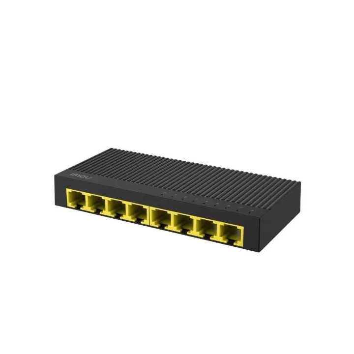 Switch Imou SG108C 8 porturi Gigabit 10 /100 /1000Mbps negru