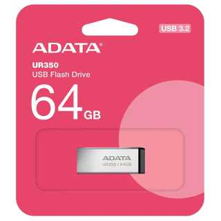 Flash drive metalic 64GB USB 3.2 UR350 Adata PLYFD64GUR350