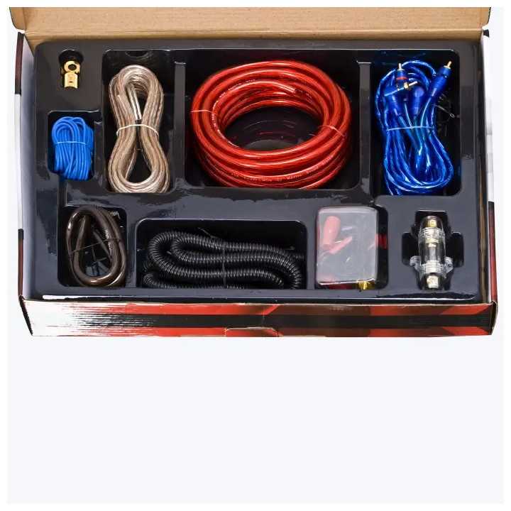 Set cabluri auto 4GA Hi-Fi Profesional 33buc M`N´C 20196-G