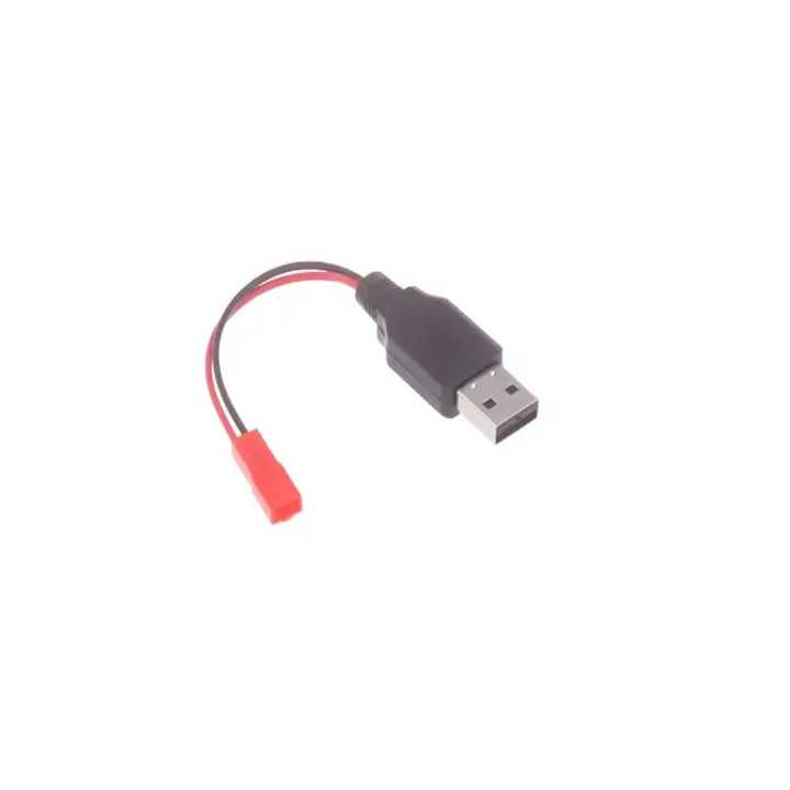 Cablu alimentare li-ion 3.7V USB A tata - mufa JST 2 pin mama 15cm