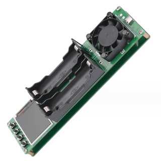 Tester 2x 18650 LCD alimentare la USB type C KBAF0002-005 TESTER-2X18650-C