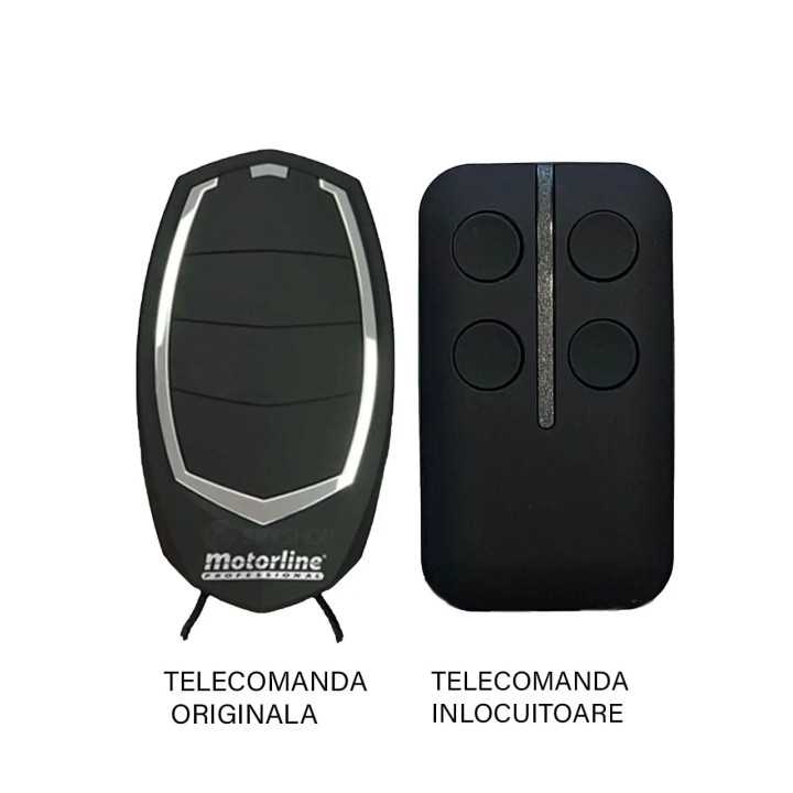 Telecomanda inlocuitoare poarta garaj Motorline FALK 433.92MHz /cu cod de siguranta /pana la 100 de metrii /cu 4 canale