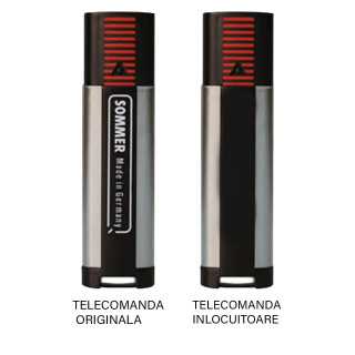 Telecomanda inlocuitoare poarta garaj de 2 si 4 canale cod saritor 433.92MHz/868.35MHz Sommer 4020 compatibila cu originalul (84