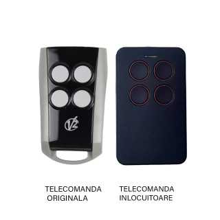 Telecomanda inlocuitoare poarta garaj de 2 si 4 canale cod saritor 433.92MHz V2 Phoenix compatibila cu originalul (853)