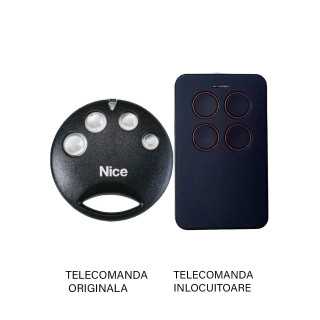 Telecomanda inlocuitoare poarta garaj de 2 si 4 canale cod saritor 433.92MHz NICE SMILO SM4 compatibila cu originalul (842)