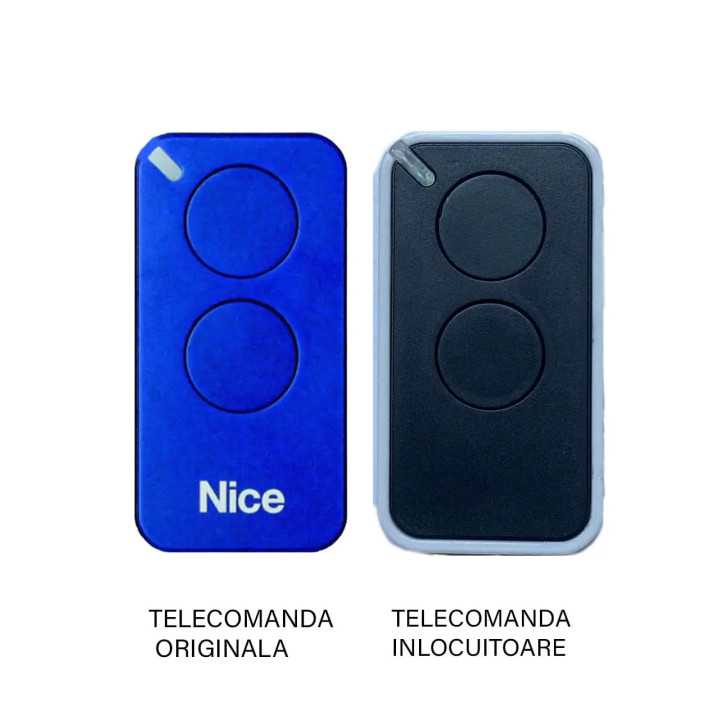 Telecomanda inlocuitoare poarta garaj de 2 si 4 canale cod saritor 433.92MHz Nice INTI2G Nice INTI2R Nice INTI2B Nice INTI2L com