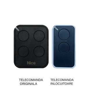 Telecomanda inlocuitoare poarta garaj de 2 si 4 canale cod saritor 433.92MHz Nice Flo 4 RE compatibila cu originalul (839)