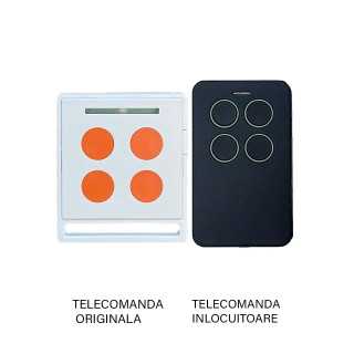 Telecomanda inlocuitoare poarta garaj de 2 si 4 canale cod saritor 433.92MHz NICE ECCO5 WO compatibila cu originalul (842-1)