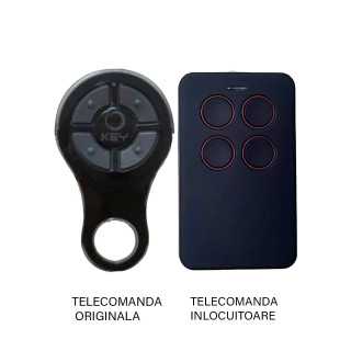 Telecomanda inlocuitoare poarta garaj de 2 si 4 canale cod saritor 433.92MHz Key SUB44R compatibila cu originalul (825)