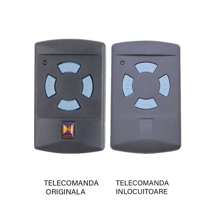 Telecomanda inlocuitoare poarta garaj de 2 si 4 canale cod fix 868.35MHz Hormann HSM4 compatibila cu originalul (822)