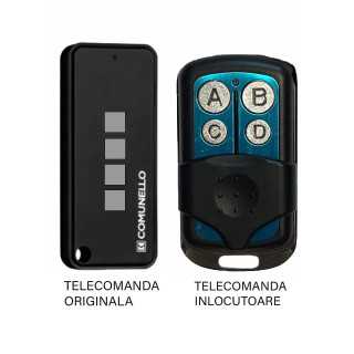 Telecomanda inlocuitoare poarta garaj cu 4 butoane cod fix frecventa 433.92MHz Comunnelo Keep 4 compatibila cu originalul (809)