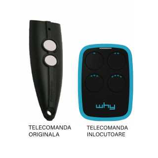 Telecomanda inlocuitoare poarta garaj cod saritor 433.92MHz Stagnoli Venus Av223 compatibila cu originalul (592)