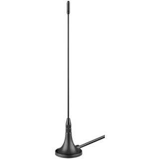 Mini antena magnetica pasiva DVB-T2 HD FM DAB Goobay 67090