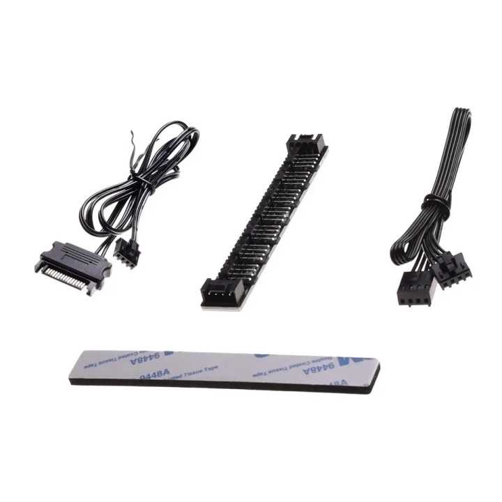 Hub ventilatoare ID-Cooling FH-07 7 port-uri cu PWM 4 pin alimentare SATA