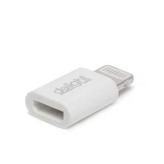 Adaptor iPhone Lightning tata la Micro USB mama Delight 55448