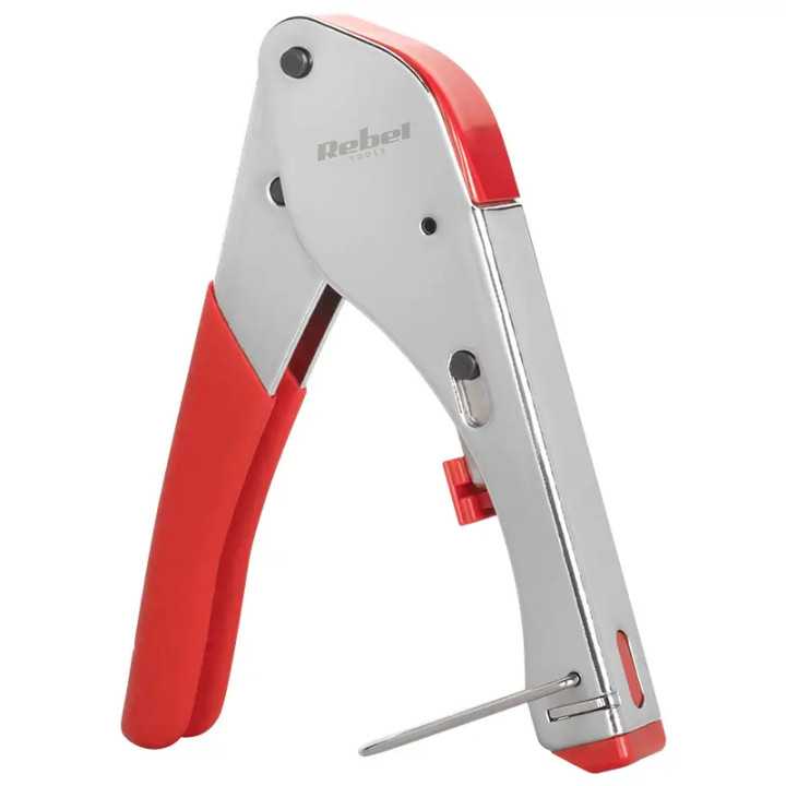 Cleste de sertizare cu compresie pentru mufe tip F /RG59 /RG6 REBEL RB-1018