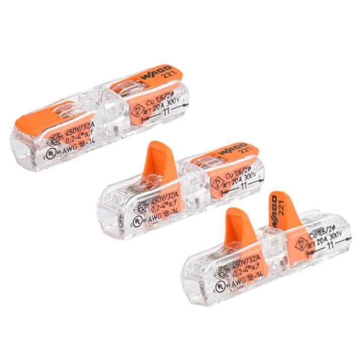 Conector de imbinare in linie cu parghie WAGO 221-2411