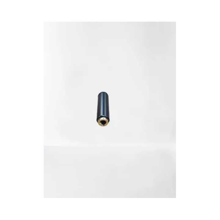 Mufa mama JACK 3.5 mm 4Pini 4 Contacte metal negru cu aurit carcasa slim