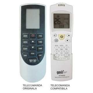 Telecomanda inlocuitoare Aer Conditionat GREE YAN1F1 similara cu originalul (383)