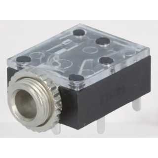 Conector Jack 3.5 mm CLIFF JYS-35 (FT6320) soclu mama stereo 3 contacte 5 terminale pentru placa /panou