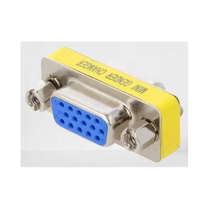 Adaptor VGA D-Sub 15 pini HD mama-mama CONNFLY DS1082-03-15F8LNCC