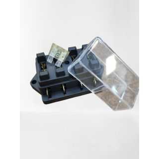 Suport siguranta auto medie 20mm cutie /bloc 4 sigurante