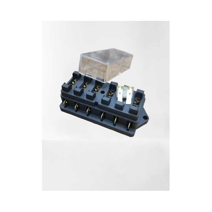 Suport siguranta auto medie 20mm cutie /bloc 6 sigurante