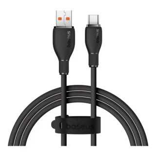 Cablu alimentare si date Baseus P10355703111-00 Pudding Fast Charging /Data USB la USB Type-C 100W 1.2m negru