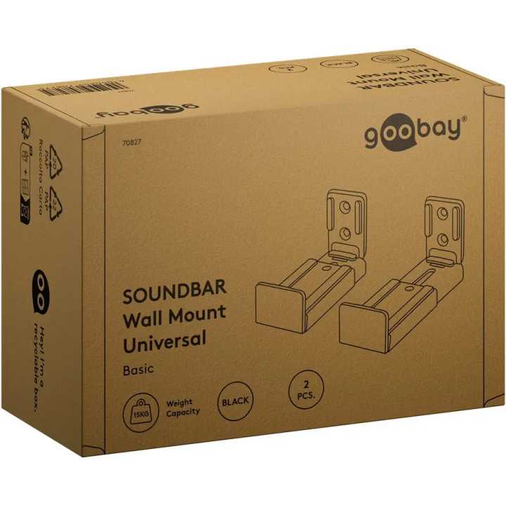 Suport de perete Universal pentru Soundbar 70827 Goobay