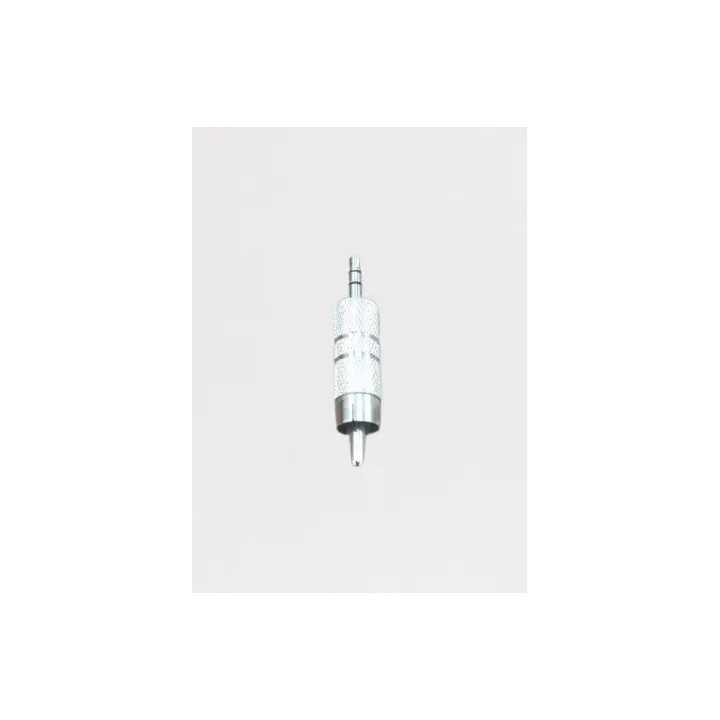 Adaptor Jack 3.5 mm STEREO tata - RCA tata metal